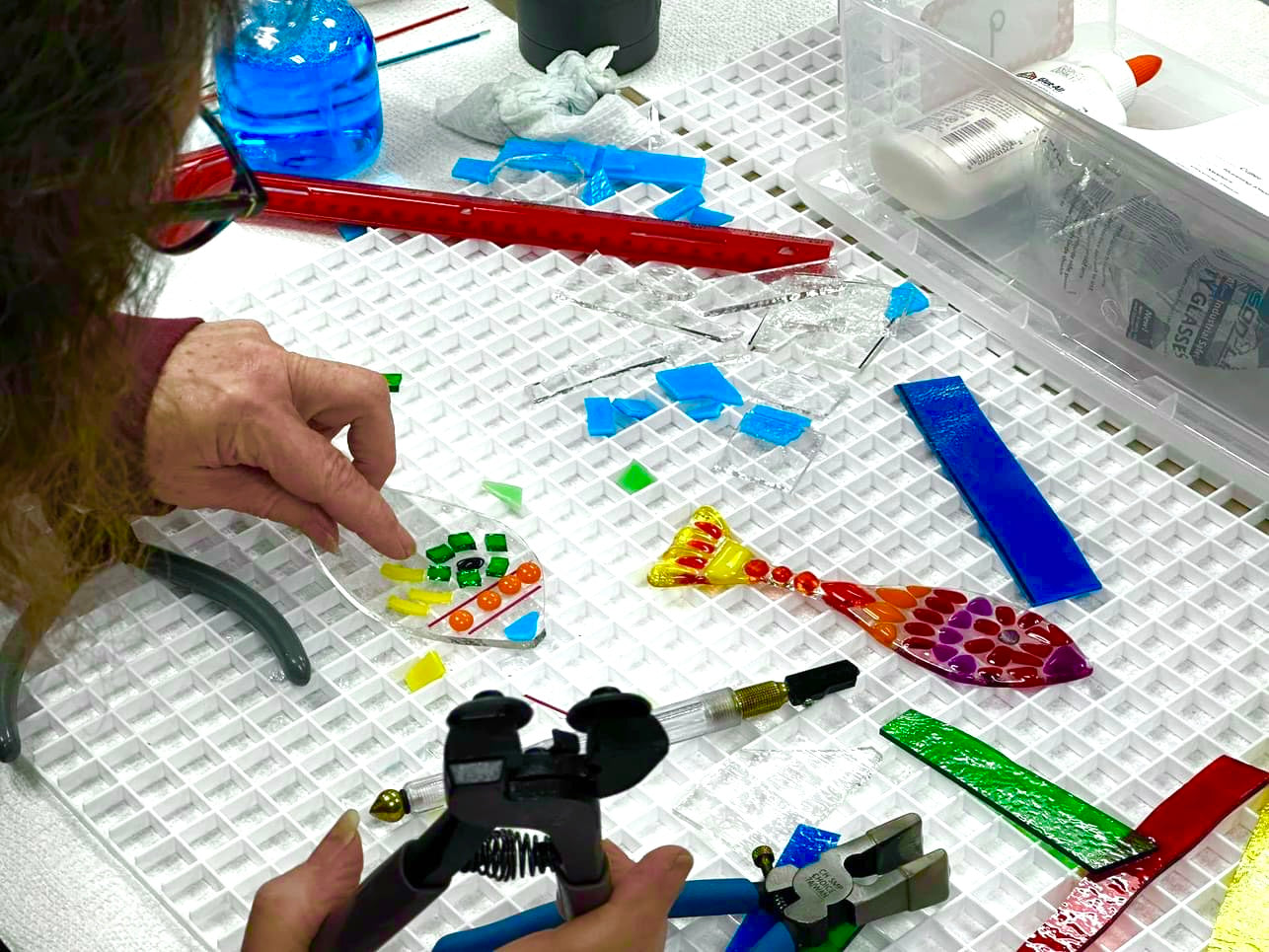 Fused Glass Butterfly Suncatcher Workshop With Karen K. McCann June 20 1pm-3pm