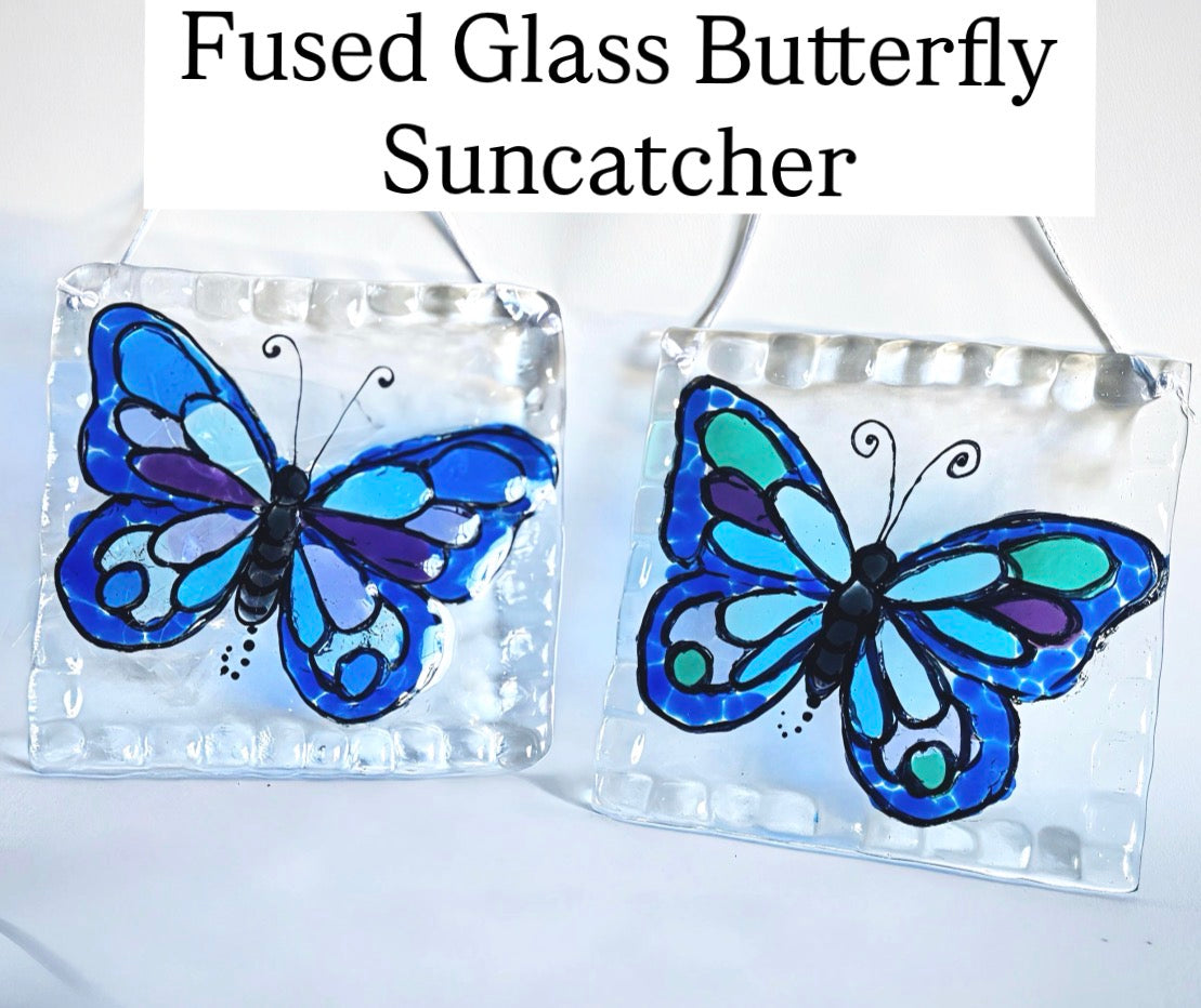 Fused Glass Butterfly Suncatcher Workshop With Karen K. McCann June 20 4pm-6pm