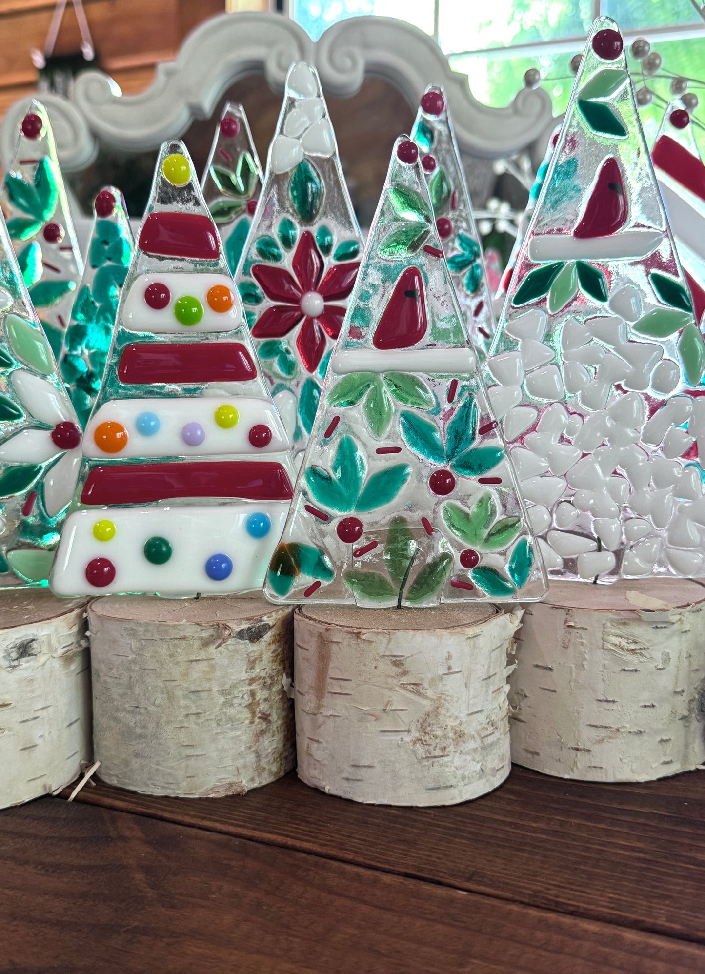 Fused Glass Christmas Tree Workshop with Karen K. McCann October 18, 4pm-6pm