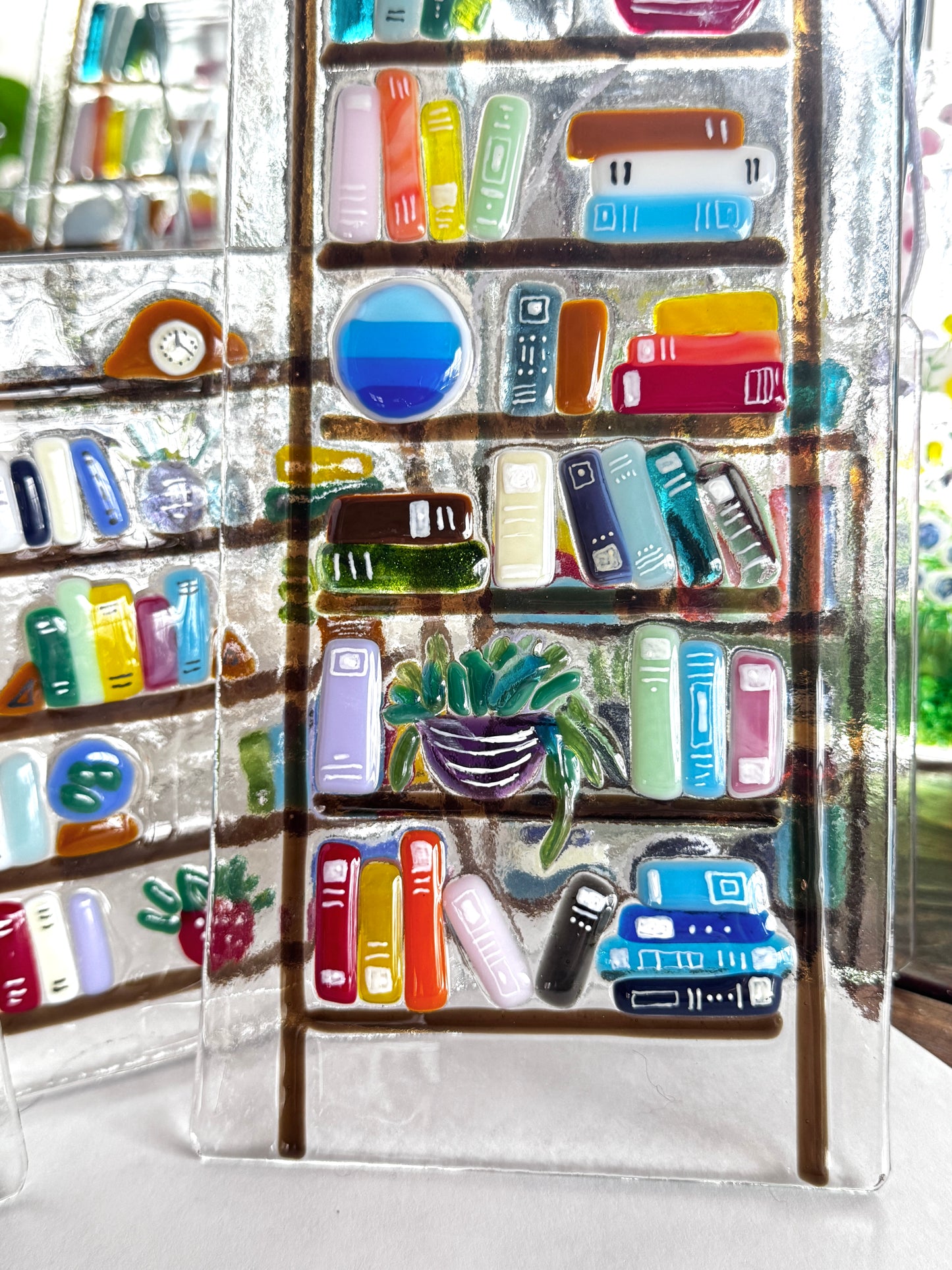 Busy Busy Bookshelves: Fused Glass Workshop with Karen K McCann